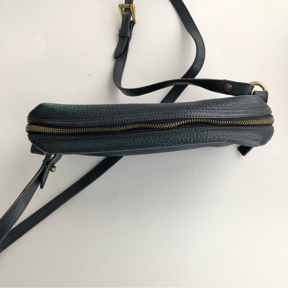Vintage 90s Dooney and Bourke leather crossbody bag blue - Picture 8 of 12